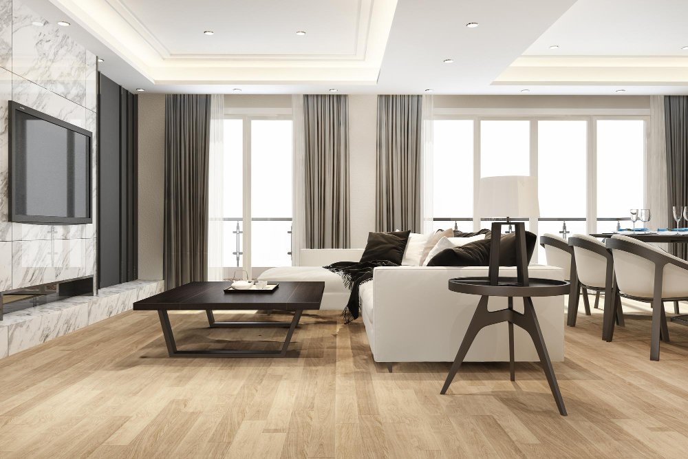 Luxury Vinyl Plank Flooring Modernizing Functional Interior Design